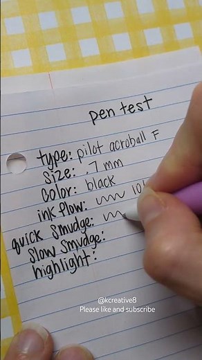 Pilot Acroball Pen Review #stationary