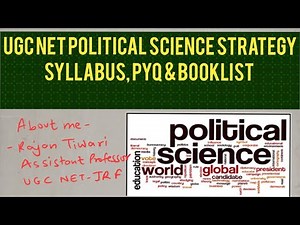 UGC NET POLITICAL SCIENCE SYLLABUS ANALYSIS AND BOOKLIST With PYQ Explanation