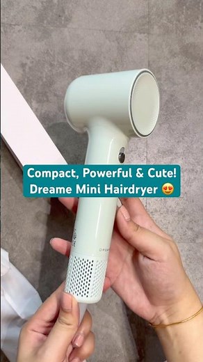Compact, Powerful & Cute! | Dreame Mini High Speed Hairdyer 😍 #dreame #hairdryer #techgadgets