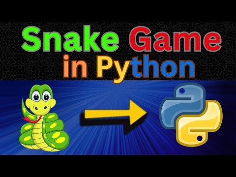 How to Build the Classic Snake Game in Python – Full Tutorial for Beginners (2025) 🐍💻
