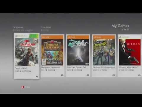 How to install a game on the XBOX 360