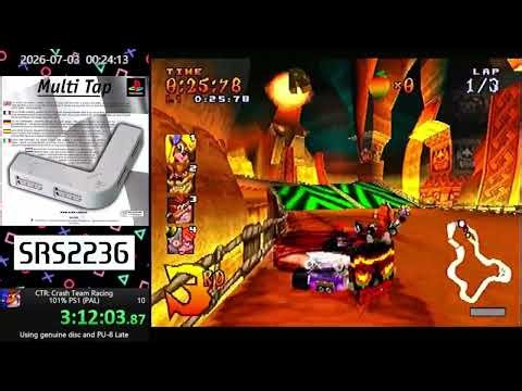 CTR: Crash Team Racing [PS1] (N. Sanity Beach: CTR Tokens)
