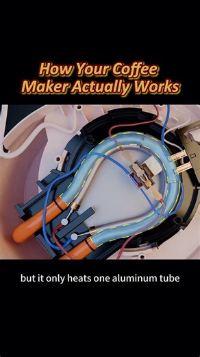 How Your Coffee Maker Actually Works#knowledge #science #shorts