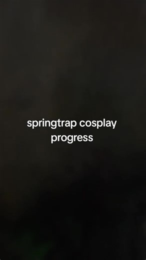 Springtrap Cosplay Progress Update and Tips