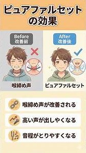 【喉声になる人必見】ピュアファルセットで喉を解放しよう！#裏声#ファルセット#喉締め声#ボイトレ