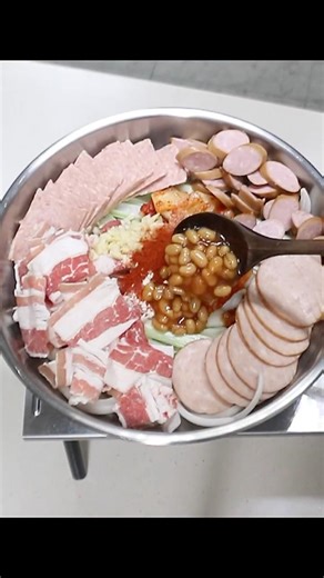 초초초간단 부대찌개 #budaejjigae