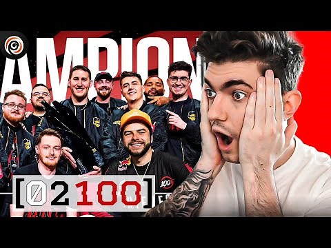 Octane Reacts to 100 Thieves Wins WORLD CHAMPIONSHIP | 02100