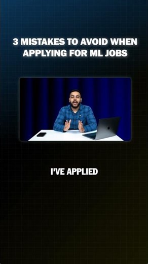 3 Big Mistakes to Avoid in ML Job Applications 🚫 #usa #tech #india