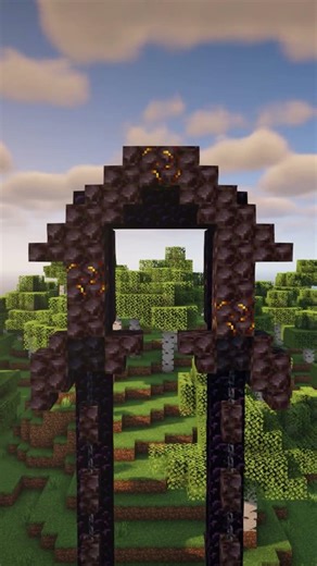 Portal de NETHER con forma de ESPADA