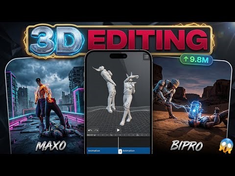 Free Fire 3D Fighting Reels Editing Tutorial | Free Fire 3D Animation Edit | FF Reels Edit