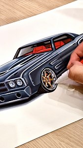3.1K reactions · 21 comments | Together with the client, we put down on paper a vision of his project, starting from scratch. When it’s finished, it will be a crazy build! #chevy #montecarlo #ss #montecarloss #musclecar #project #build #art #artwork #artoftheday | Car Drawing by Floridi Diego | Facebook
