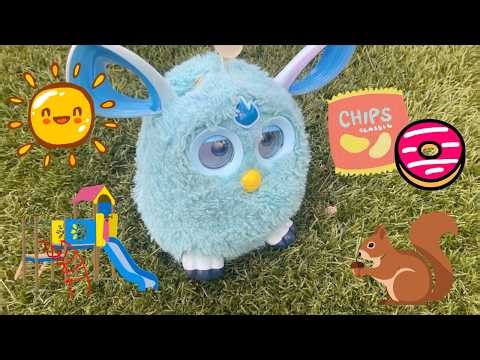 Furby Connect goes to the park #furbyconnect