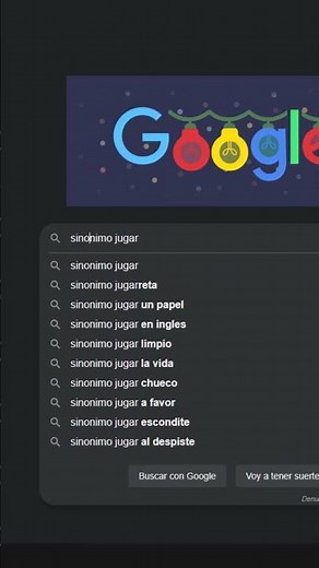 ASI BUSCA LOS SINÓNIMOS DE UNA PALABRA CON GOOGLE !
