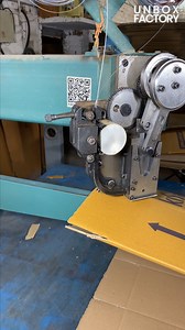 Corrugated Box Pin Stapler in Action | Slow Motion | Unbox Factory