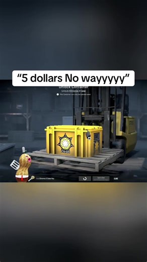 Excited Reaction Over a $5 Skin