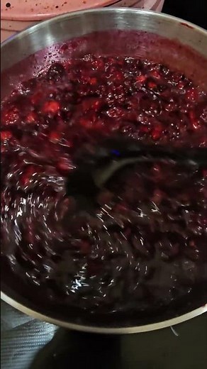 12 cups blackberries, 1 sure jell packet, 3 cups sugar. BEST HOMEMADE JAM. ❤️#homemade