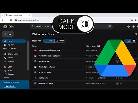 How to Enable Dark Mode in Google Drive 2024