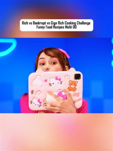 Rich vs Bankrupt vs Giga Rich Cooking Challenge