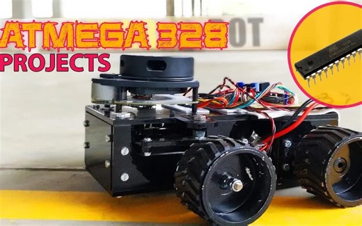 拓展你的知识面！！使用 【Atmega 328 微控制器】的十大电子项目！！