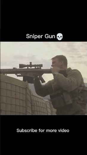 Sniper Gun 💀 #military #army #snipergun #sniper #shorts