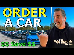 HOW TO ORDER a CAR (The right way) & SAVE MONEY! Kevin Hunter The Homework Guy