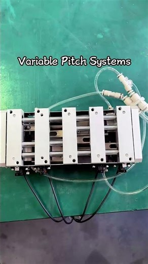 Smart Variable Pitch Module: Fast & Synchronized Spacing Adjustment for Automation! ↔️🚀