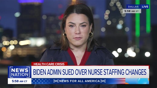 9.5K views · 140 reactions | Several long-term care facilities are suing the Biden administration over new, mandatory minimum staffing requirements at nursing homes. More: https://trib.al/9HjZLCF | NewsNation | Facebook