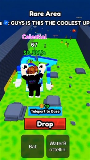 Got 67 0,001% spawn in all server celestial.