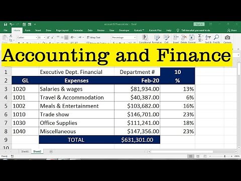 excel formulas for accounting and finance