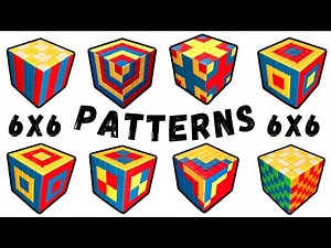 8 COOL PATTERNS | 6x6 Rubik's Cube (Pt.1)