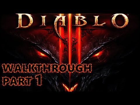 Diablo 3 Story Mode / Campaign Walkthrough Part 1 (Necromancer + Reaper of Souls + Exploration)