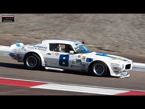 Pontiac Firebird Trans Am 455 H.O 1971 Race Car | Pure V8 Sound ! Dijon Motors Cup 2021