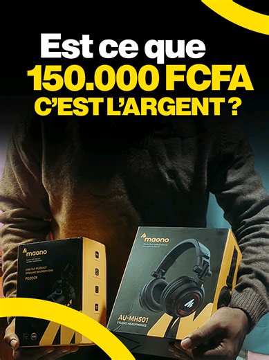 JOUR 1-7: 💸 150.000 FCFA… c’est beaucoup ou pas ? 🤔 👉 Tout dépend de ce que tu achètes… 🎤 Avec le Maono PD200X (pack micro studio) tu passes directement à un son PRO 🔥 ✔️ Audio clair et puissant ✔️ Idéal pour podcast, YouTube, TikTok ✔️ Setup complet pour créateurs sérieux 📦 Disponible en boutique ⚠️ Stock limité 📍 Yaoundé 🚚 Livraison & expédition possibles 🔥 Investis dans ta qualité… ton contenu va parler pour toi #MaonoPD200X #MicroStudio #AudioPro #CreateurDeContenu #TechCameroun mao