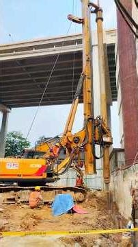 XCMG Crane Working on Cast In Situ Pile | Mega Construction Engineering