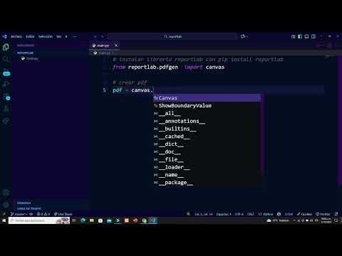 COMO FUNCIONA LA LIBRERIA REPORTLAB PYTHON
