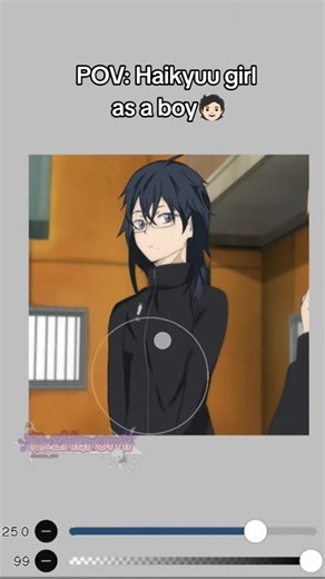 POV: Haikyuu Girls as a Boy🧑🏻 || bad art💀 |#haikyuu#shorts#anime#shortvideo