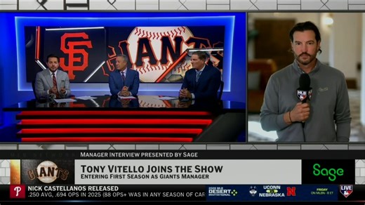 Giants manager Tony Vitello explains how he hopes to put his stamp on the team in Spring Training ⬇️ MLB Network Sage | MLB Network