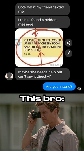 HE OVERTHOUGHT THE HIDDEN MESSAGE TOO MUCH! 🕵️‍♂️😭 #shorts #funny #memes