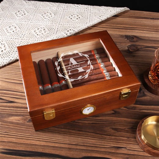 Engraved Cigar Box Desktop Humidor Glass Top Humidor Custom Walnut Humidor Box Groomsmen Gift Cigar Lovers Gift Personalized Gift for Him - Etsy Canada