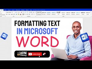 Text Formatting Basics