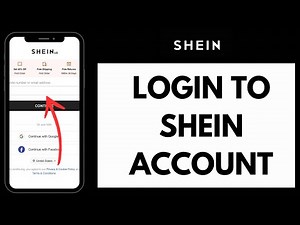 How to Login to Shein Account (Quick & Easy!) | Shein App Sign In