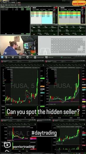 Can you spot the Hidden Seller on the Level 2? #Shorts