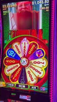 The NEW Willy Wonka Sweet Selection Slot Machine is CRAZY! #slots #casino #lasvegas