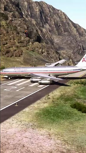 Boeing 707 Crash at SABA l MSFS