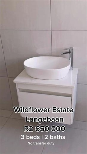 3 Bedroom beauty in Wildflower Estate Laguna Langebaan #investing #realestate