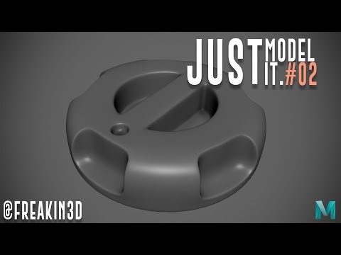 Just Model It in Maya | Episode 02 #tutorial #games #3dmodeling #Freakin3d