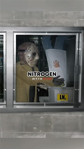 Can a Human Head Really Shatter in Liquid Nitrogen? 😳❄️| MythBusters