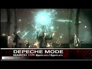 Depeche Mode Live on Letterman - 11/3/2013