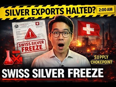 Switzerland HALTS Silver Exports Overnight – Refineries Go Dark | Major Supply Crisis Unfolding