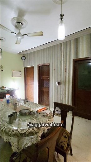 Wall seepage solution with panels | How to hide Seepage | Wall decoration ideas | Wall seepage